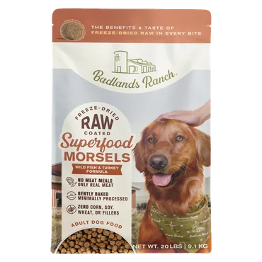 Sfc Raw Coated Morsels Wild Fish - 20lb