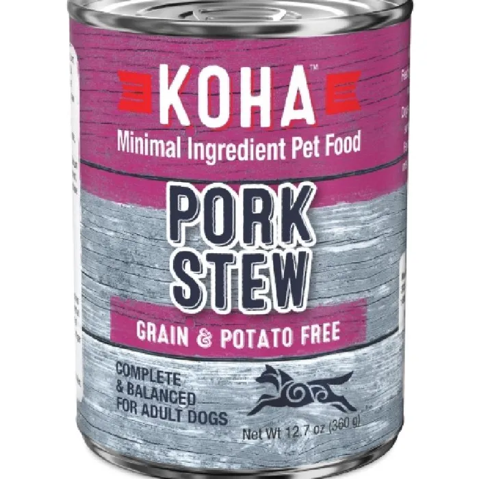 Koha Can Stew Gf Dog Food Pork Stew 12.7-oz
