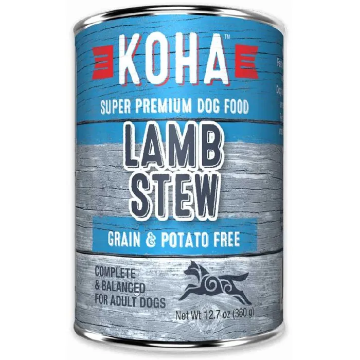 Koha Dog Can Gf Lamb Stew 12/12.7oz
