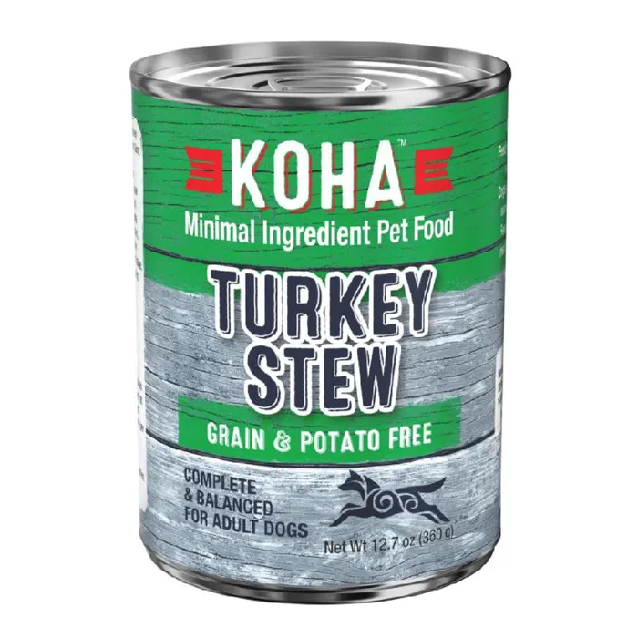 Koha Can Stew Gf Dog Food Trky Stew 12.7-oz