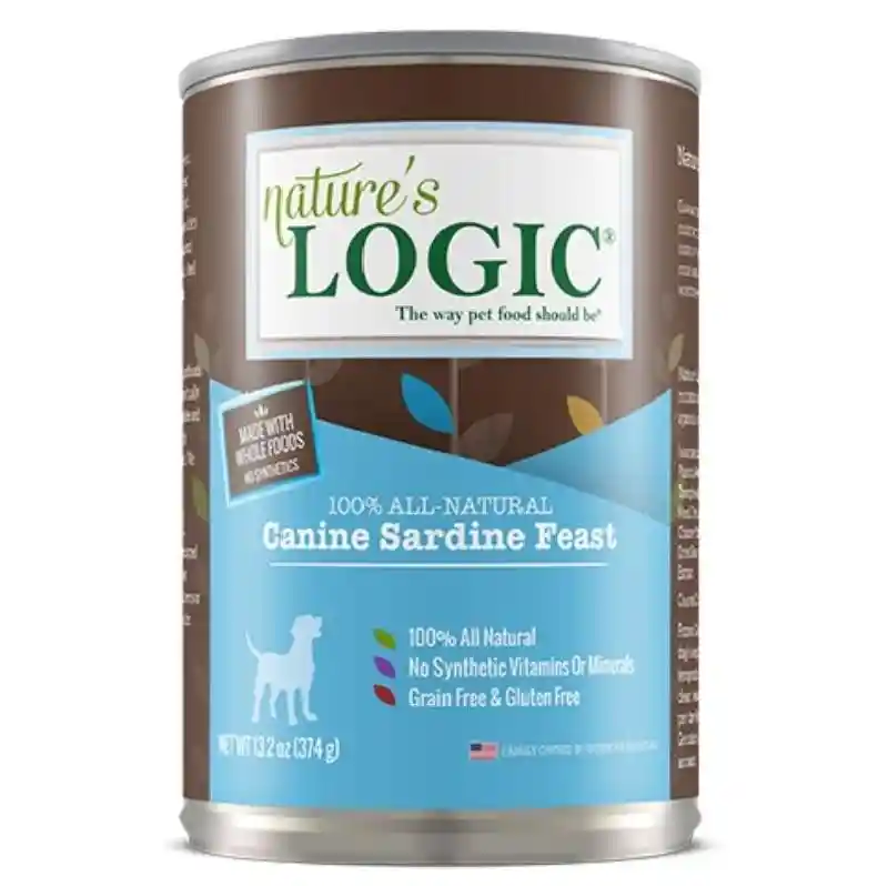 Nature's Logic Dog Gf Sardine Pate Can 13.2 Oz