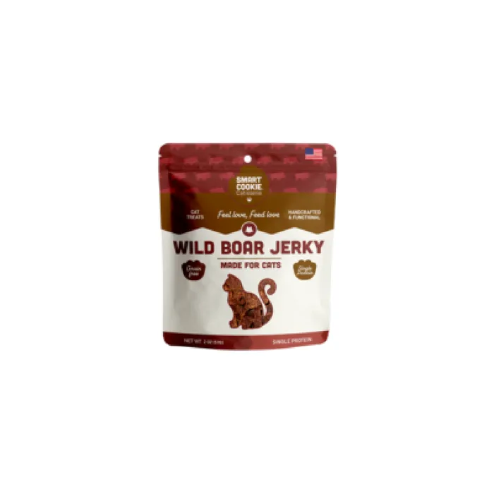 SMART COOKIE CAT JERKY BOAR 3OZ