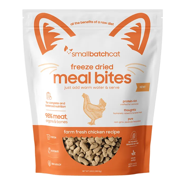 SB FRZ DRD CAT BITES CHICKEN 10OZ