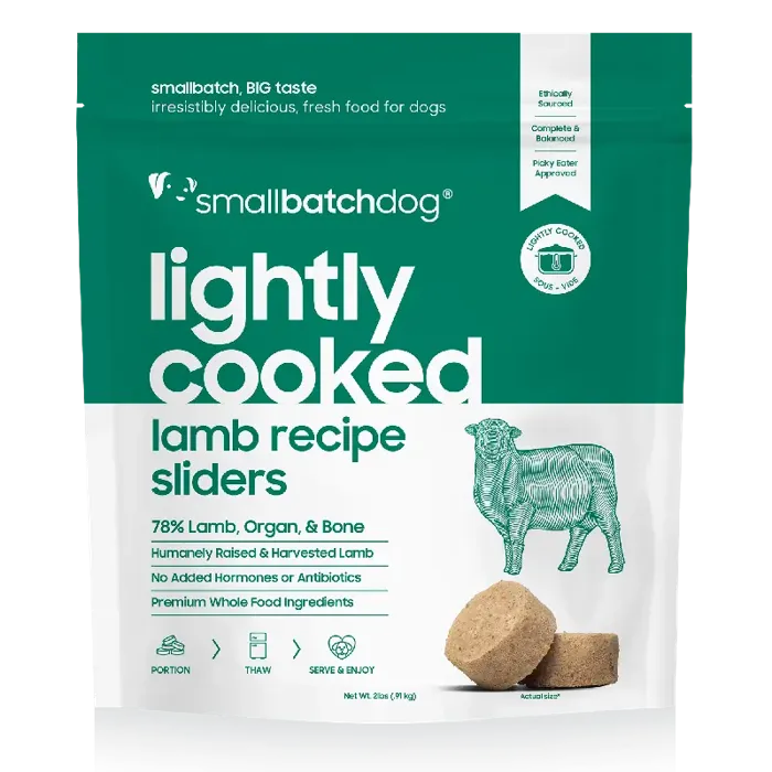 SB LIGHTLY COOKED DF LAMB 2LB