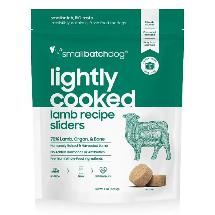 SB LIGHTLY COOKED DF LAMB 5LB