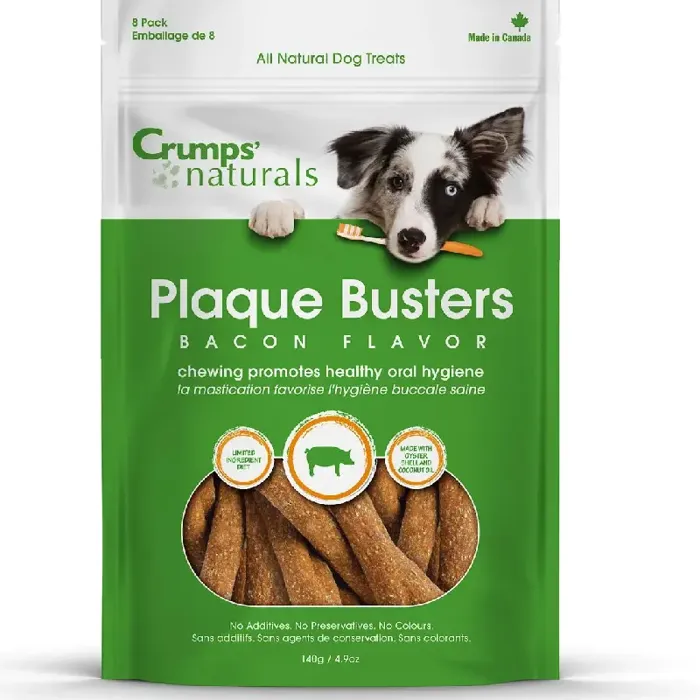 CRUMPS PLAQUE BUSTER BACON 10PK