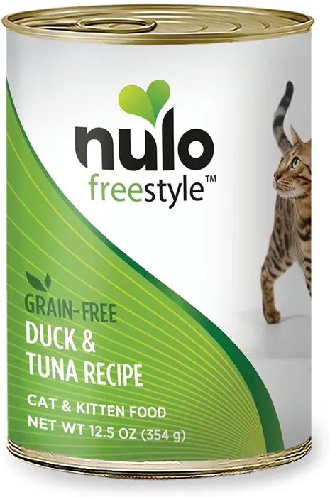Nulo Freestyle Can Cat Gf Duck & Tuna 12.5oz