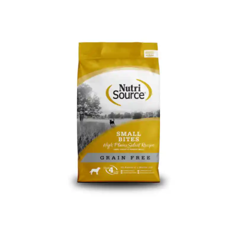 Nutrisource Small Bites: Grain Free High Plains 4lb
