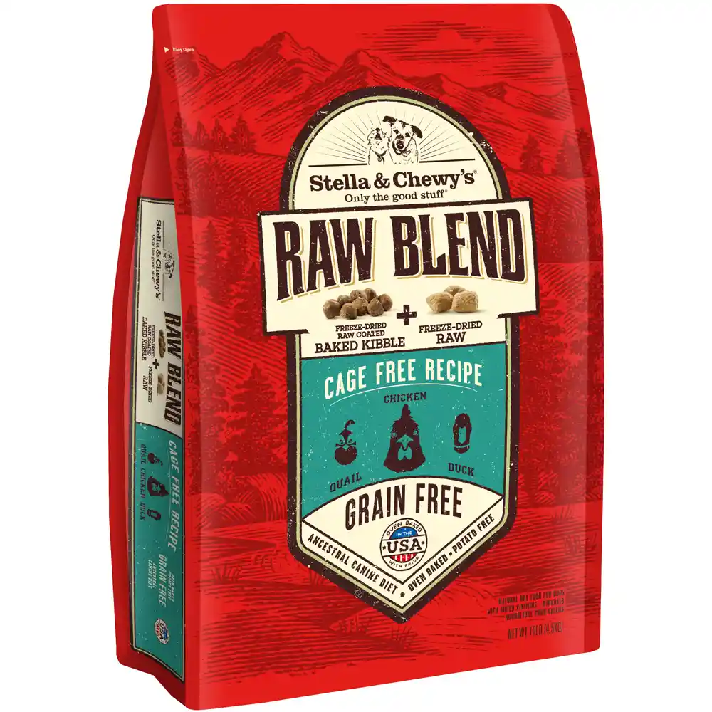Stella & Chewy's Dog: Raw Blend Grain Free Cage Free 10lb