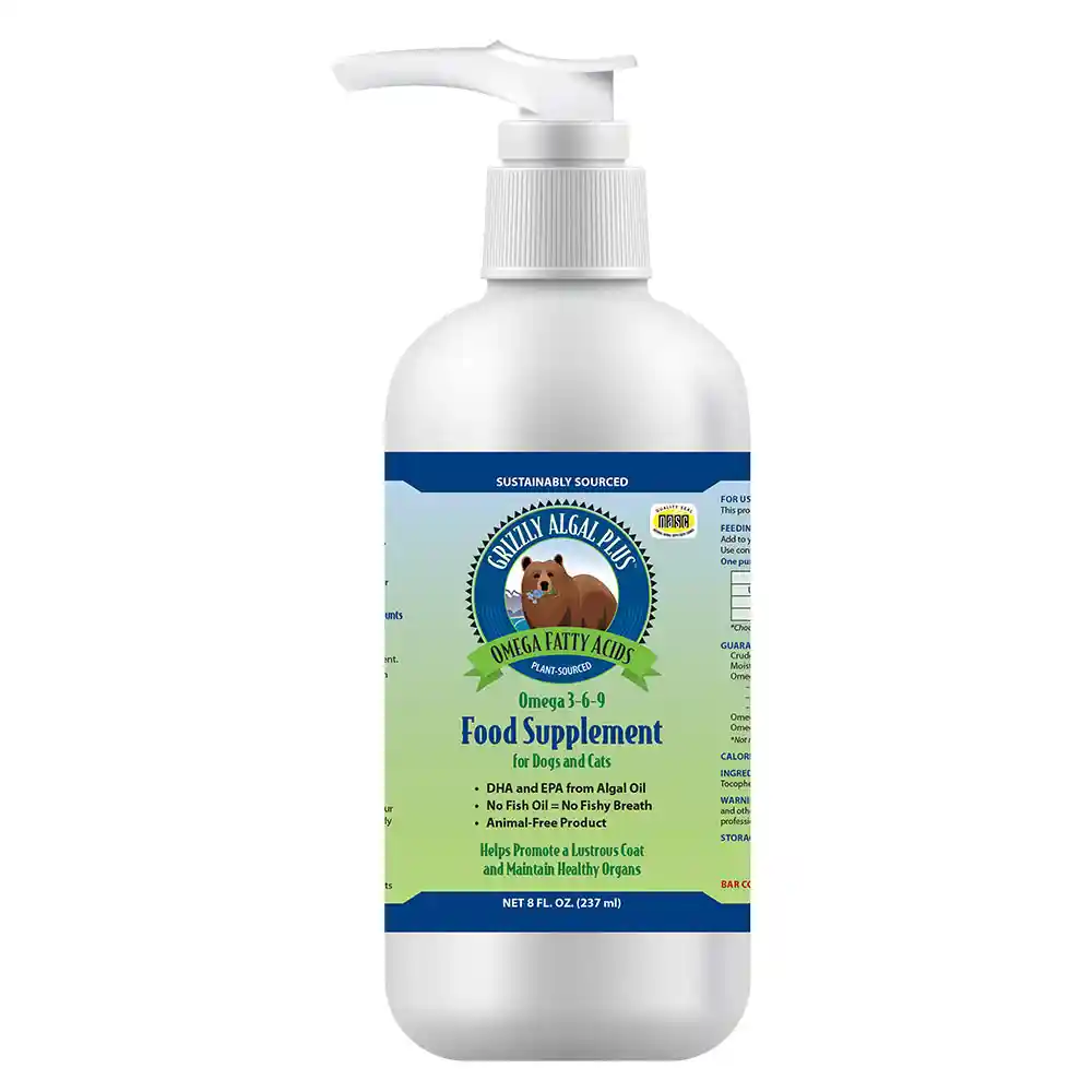 GRIZZLY OMEGA PLANT ALGAE 8OZ