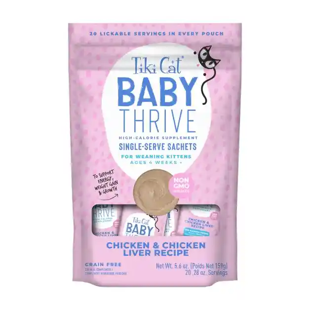 TIKI BABY THRIVE CHICKEN/LIVER 20PK