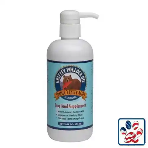 GRIZZLY OMEGA POLLOCK 16OZ