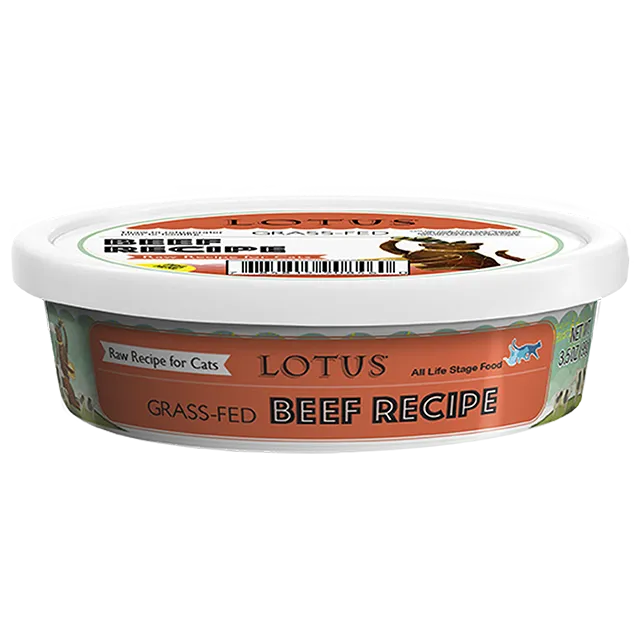 Lotus Grass-fed Beef Raw Frozen 3.5-oz