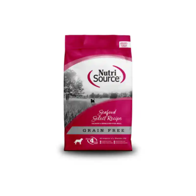 Nutrisource Dog: Grain Free Seafood 4lb
