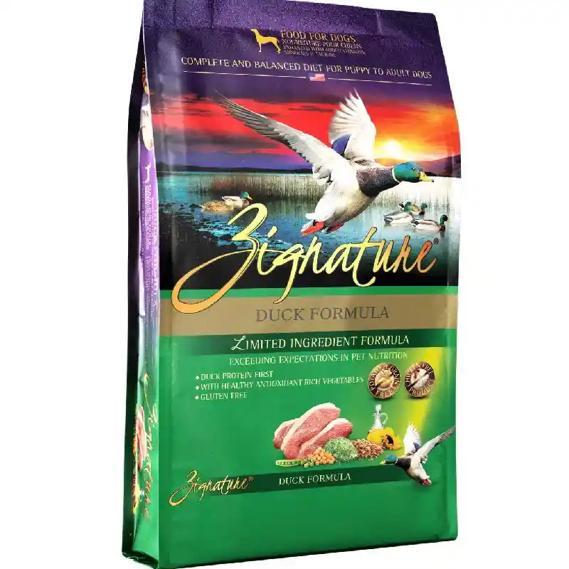 Zignature Dog Limited Ingredient Grain Free: Duck 25lb