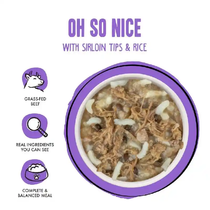 Weruva Bff Dog Oh So Nice Beef & Rice 2.7oz