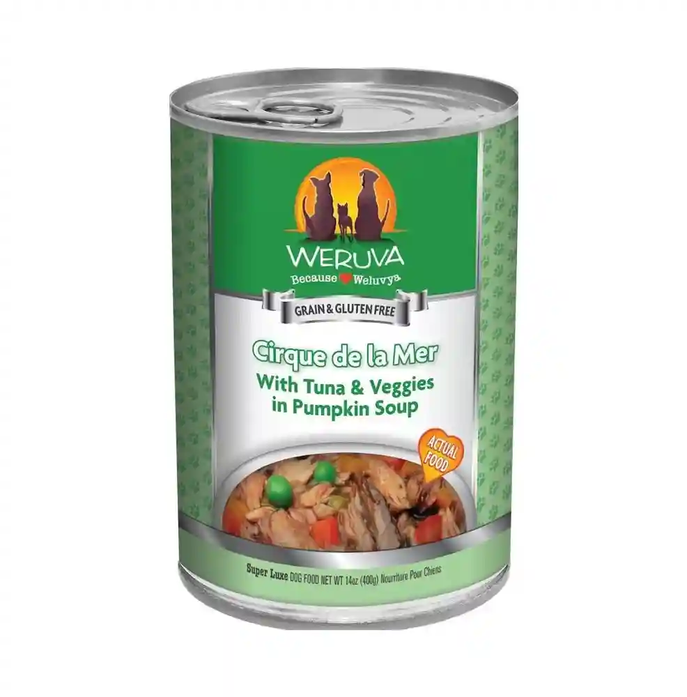 Cirque De La Mer With Tuna & Veggies In Pumkin Soup Canned Dog Food 14-oz