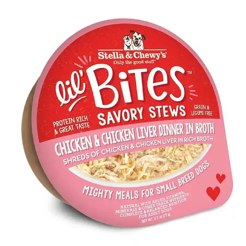 Stella & Chewy's Dog Lil Bites Chicken Liver 2.7oz