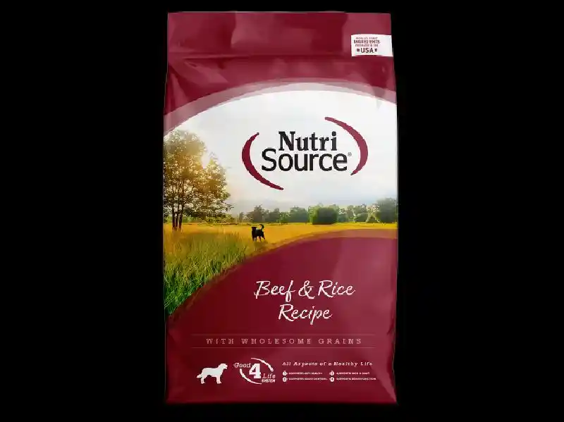 Nutrisource Dog: Beef & Rice 4lb