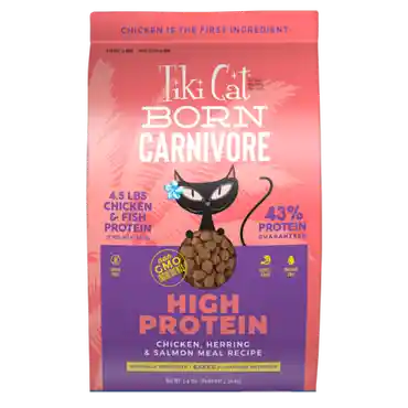 Born Carnivore Cat High Protein - Chicken Herring and Salmon Meal 5.6lb