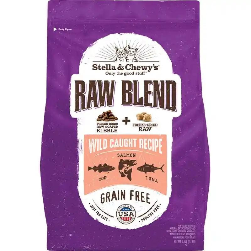 Stella & Chewy's Cat: Raw Blend Wild Caught 5lb