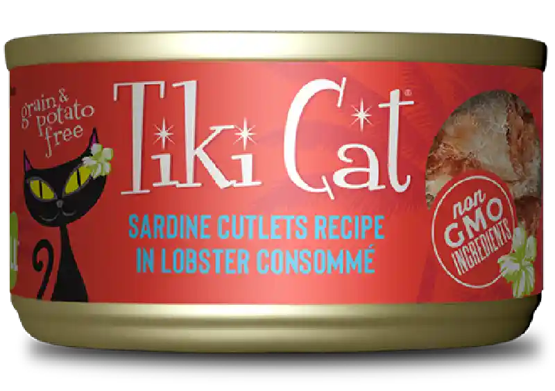 TIKI GRILL CC SARDINE CUT/LOBSTER 2.8OZ
