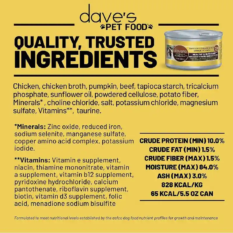 Dave D Gf Shrd Ckn Bf 2.8oz
