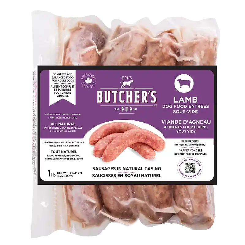 TBP SOUS-VIDE SAUSAGE DF LAMB 1LB