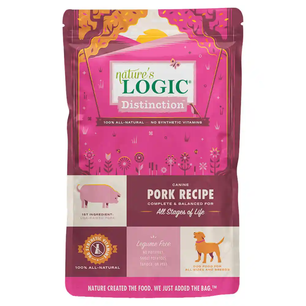 Nature's Logic Dog Distinction: Pork 24lb
