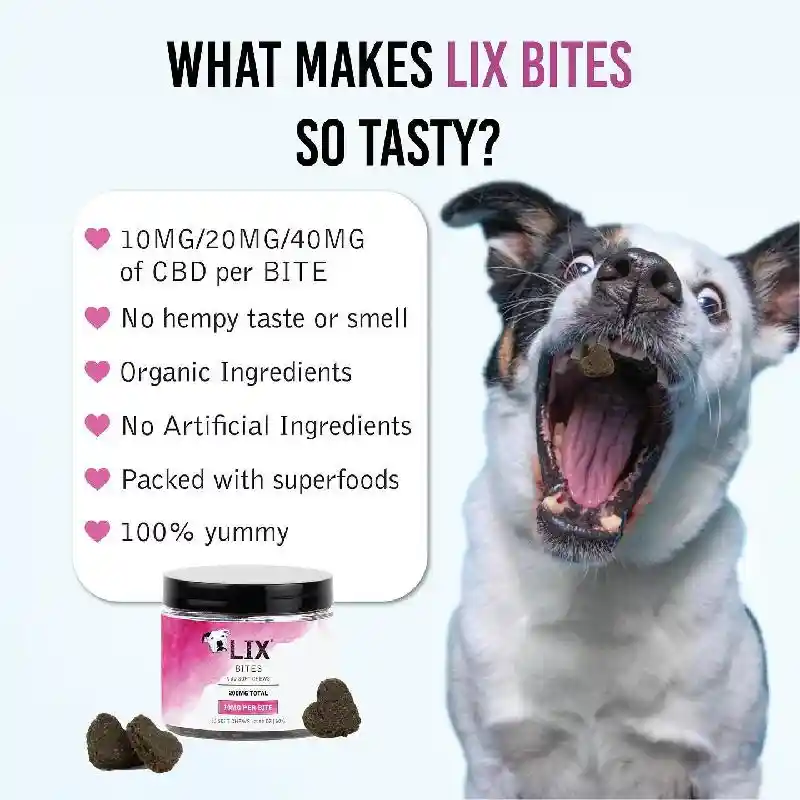 LIX BITES CBD 400MG (20MG/20CT)