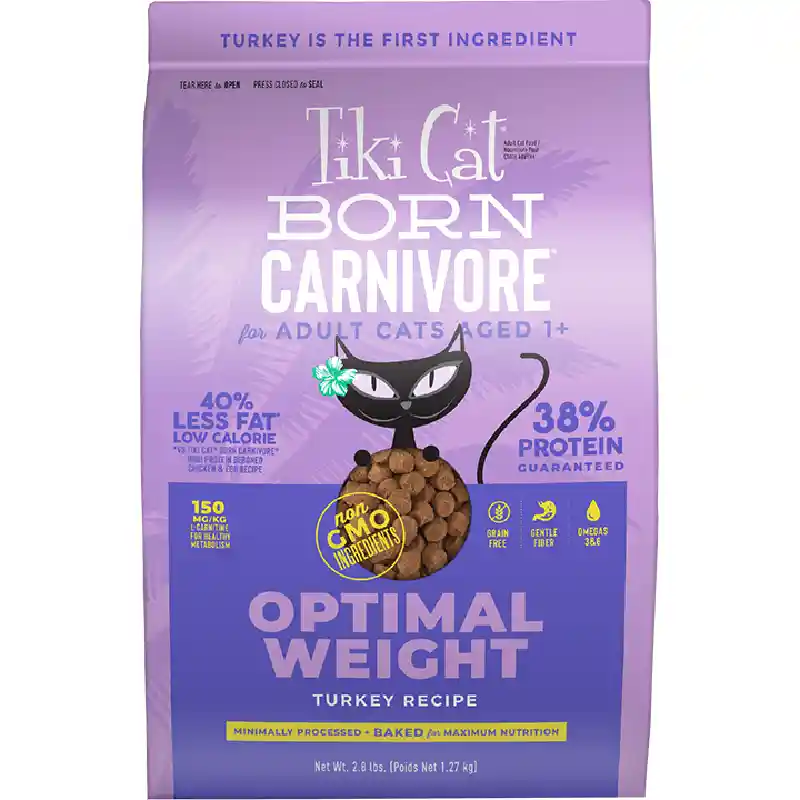 TIKI CAT OPTIMAL WEIGHT TURKEY 2.8LB