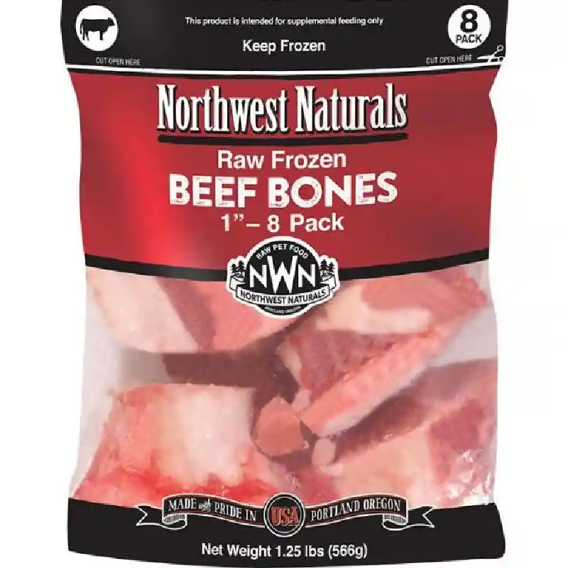 Northwest Naturals Frozen Bones: Small (1"-2") 8-Pack