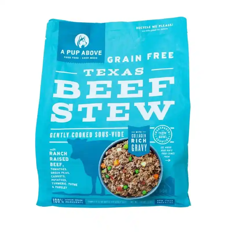 A Pup Above Gently Cooked: Texas Beef Stew 3lb