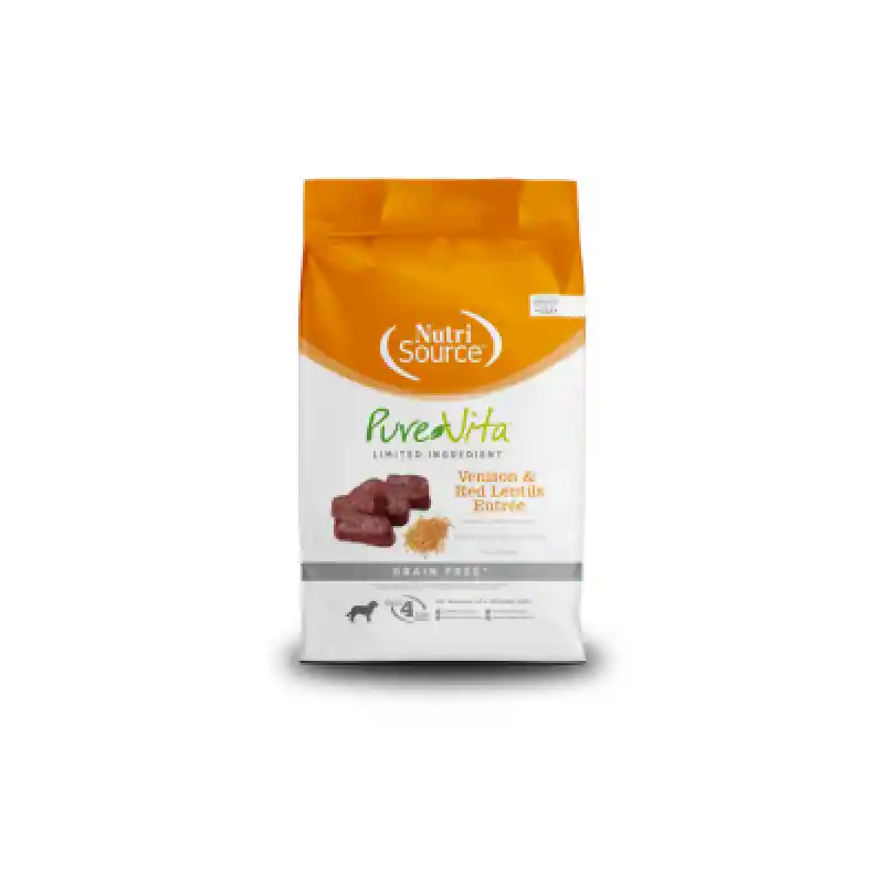 PureVita Dog: Grain Free Venison & Red Lentils 4lb