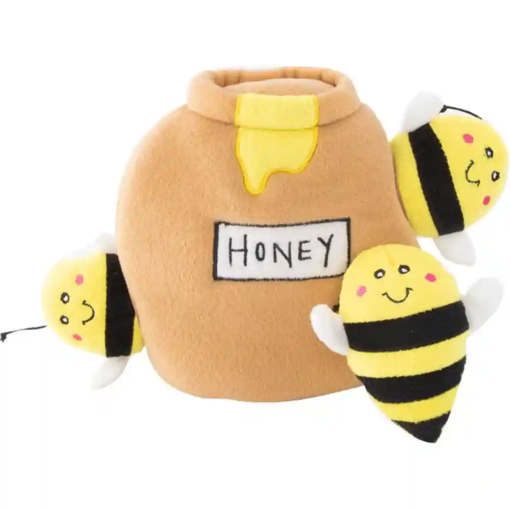 ZIPPY PAWS BURROW HONEYPOT/BEE