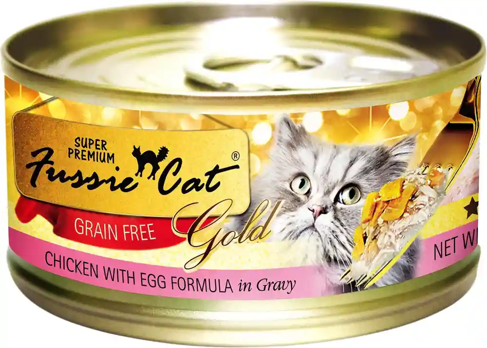 Super Premium Chicken With Egg Formula In Gravy Grain-free Canned Cat Food 2.8-oz