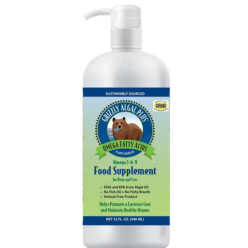 GRIZZLY OMEGA PLANT ALGAE 32OZ