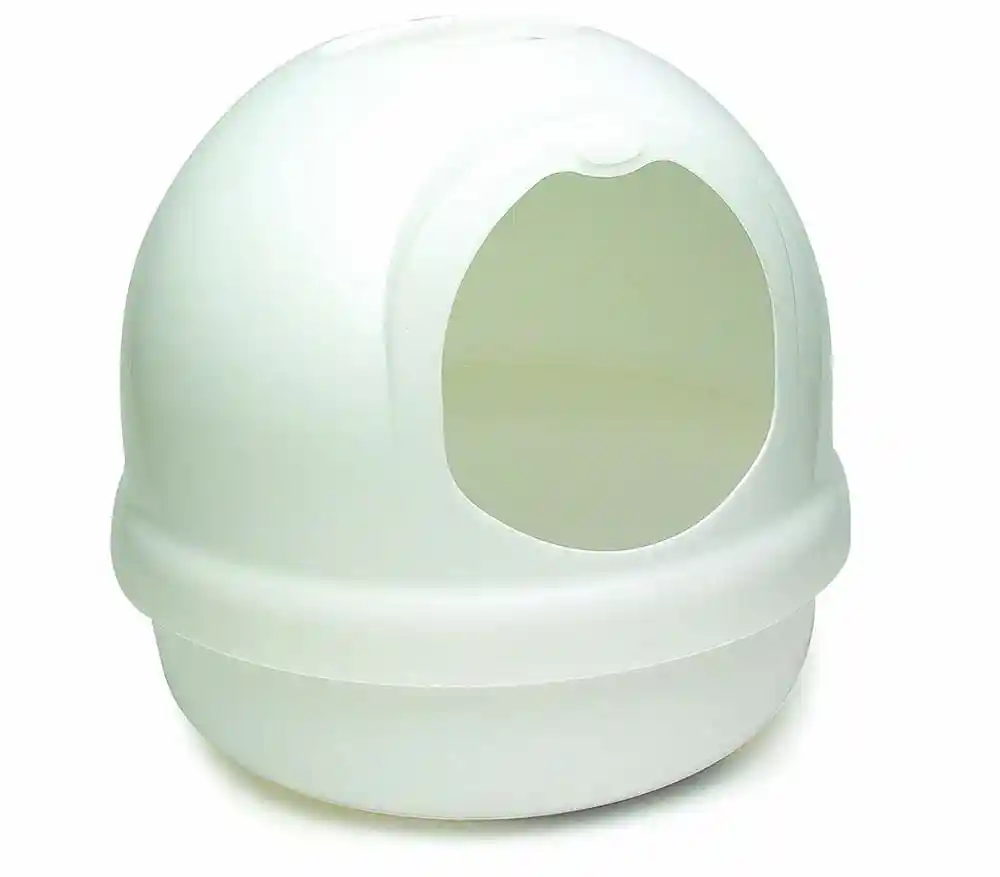 Aspen Booda Dome Litter Box Pearl