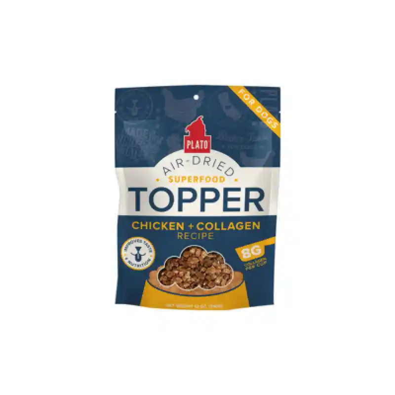 Plato Dog Food Topper: Chicken and Collagen 12oz