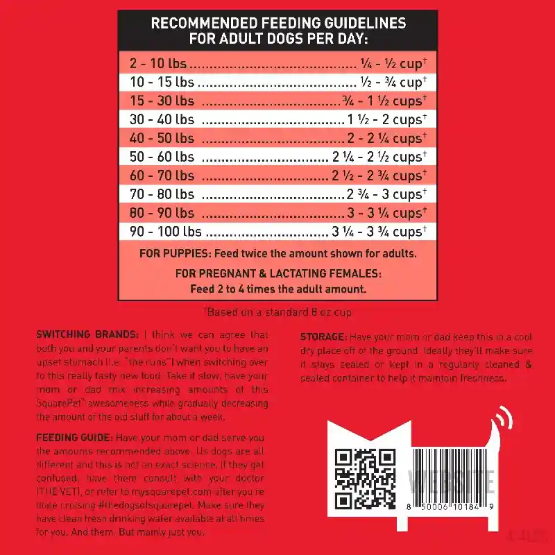 Squarepet VFS Powerhound: Red Meat 4.4lb