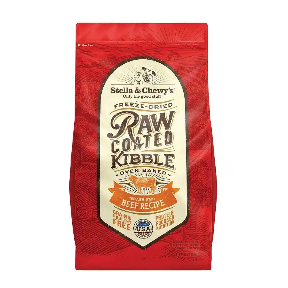 Stella & Chewy's Dog: Raw Coated Grain Free Beef 3.5lb