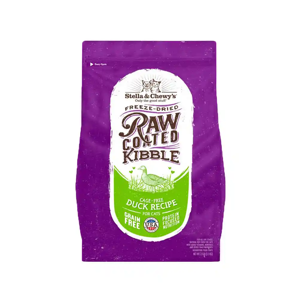 Stella & Chewy's Cat: Raw Coated Duck 2.5lb