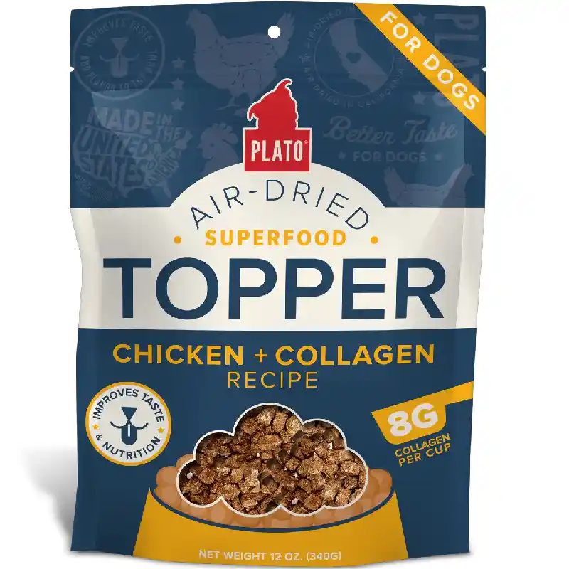 TOPPER CHICKEN/COLLAGEN 12OZ