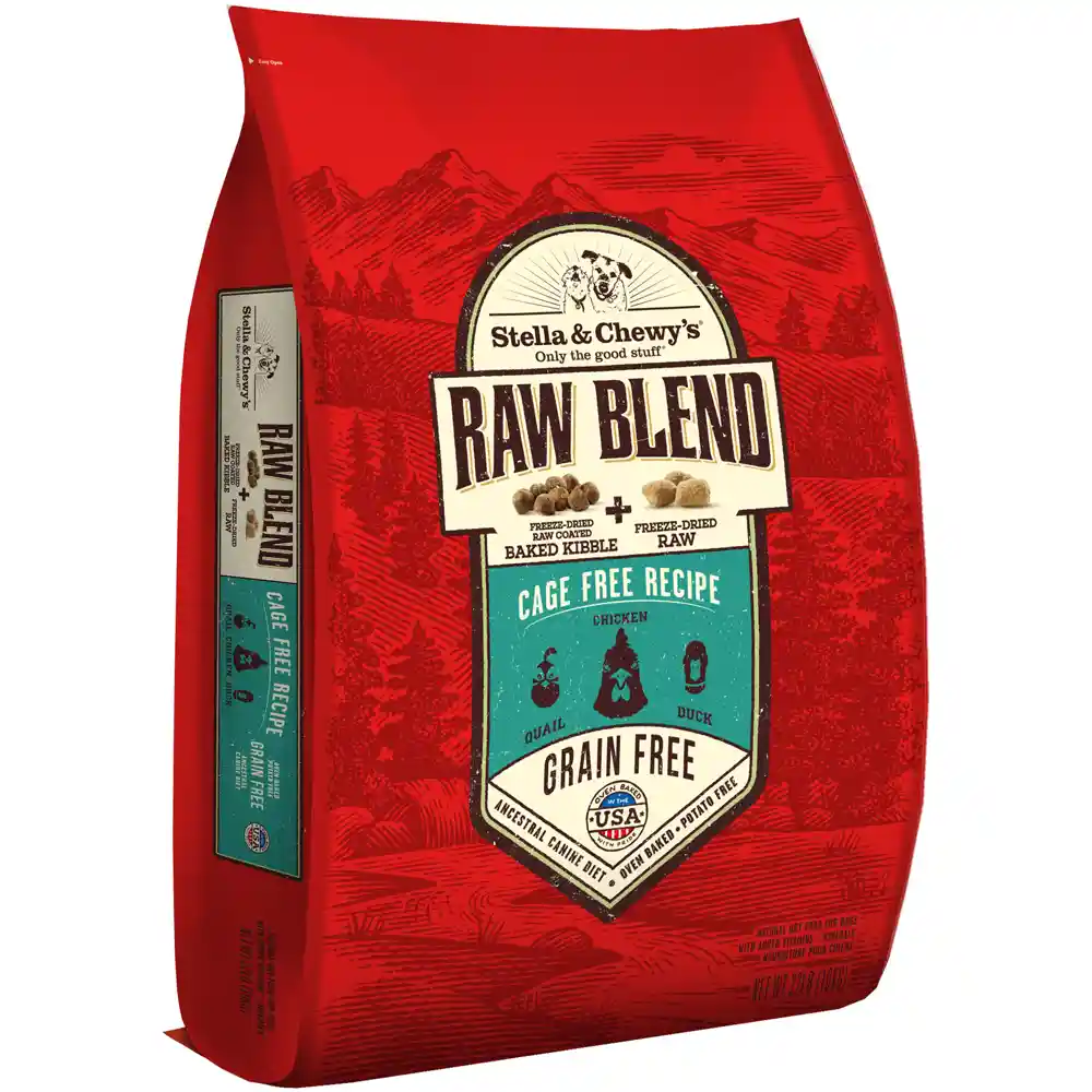 Stella & Chewy's Dog: Raw Blend Grain Free Cage Free 22lb