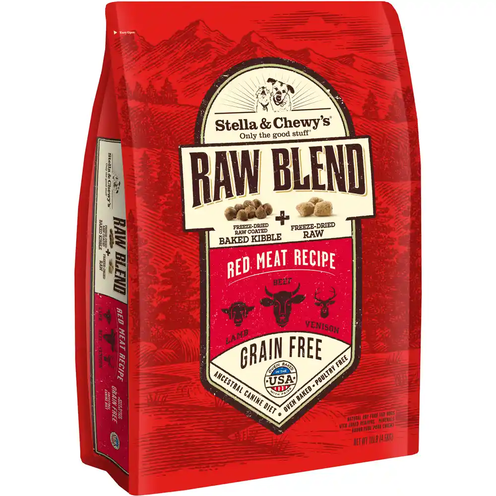 Stella & Chewy's Dog: Raw Blend Grain Free Red Meat 10lb