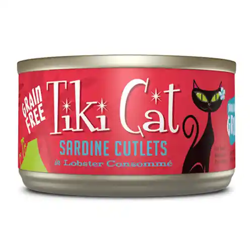 TIKI GRILL CC SARDINE CUT/LOBSTER 2.8OZ