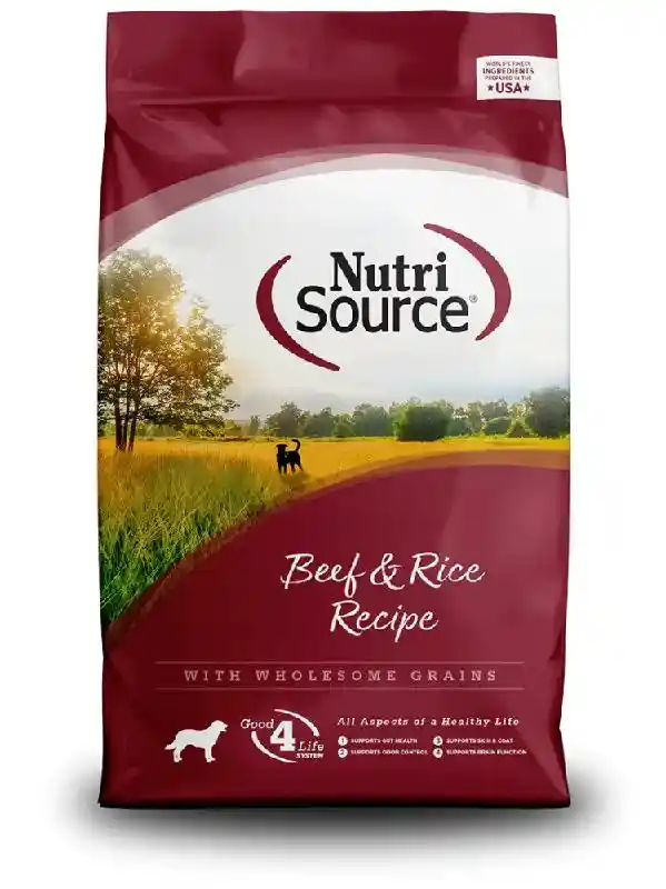 Nutrisource Dog: Beef & Rice 4lb