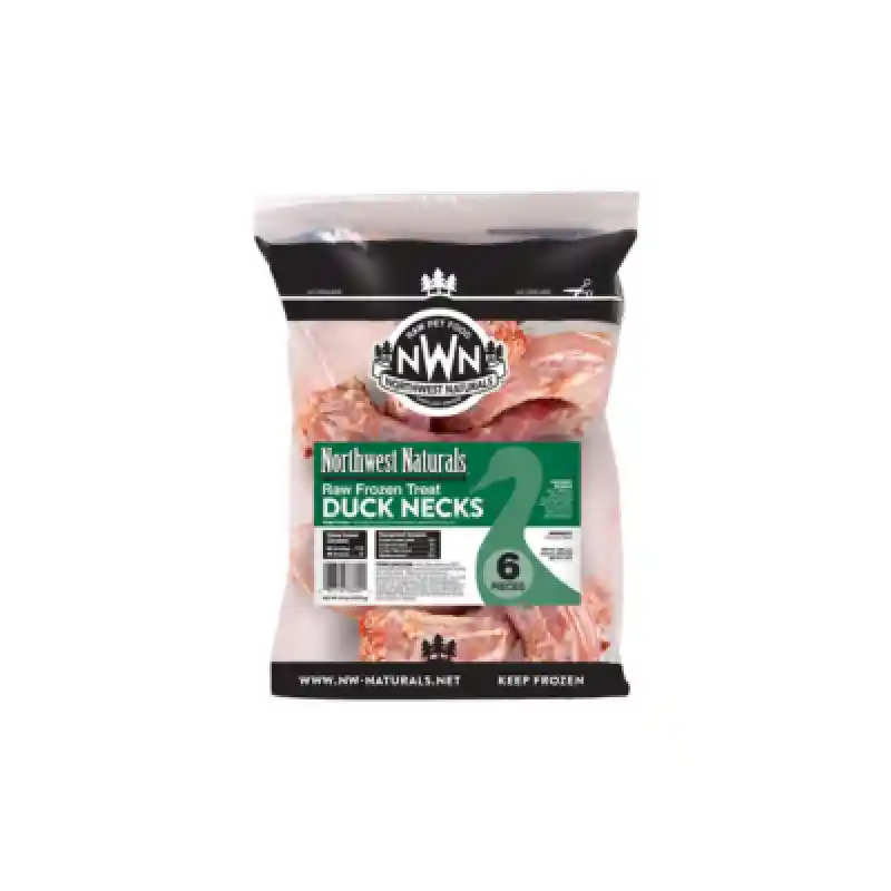 Northwest Naturals Frozen Duck Necks 6-Pack