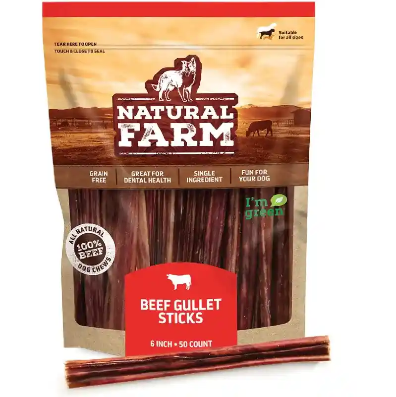 Natural Farm - 6" Gullet Sticks 10-pack