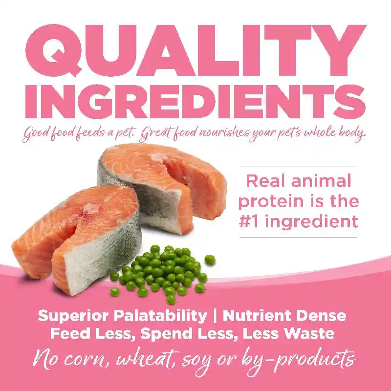PureVita Dog: Grain Free Salmon & Peas 25lb